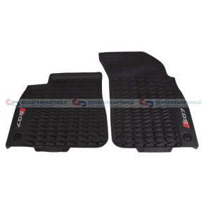 Gummimåtte sort|to dele VW OE