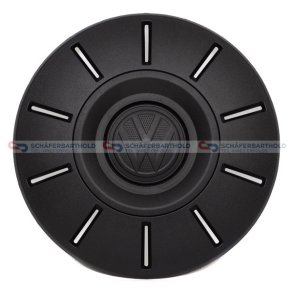 Emblem navkapsel16-sort VW OE