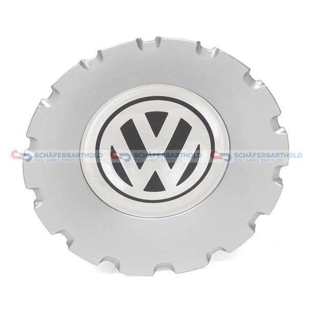 Emblem navkapsel17-silver VW OE