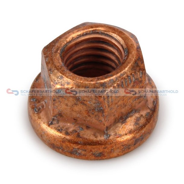 Mutter avgasgrenr&ouml;r M8x125 VW OE