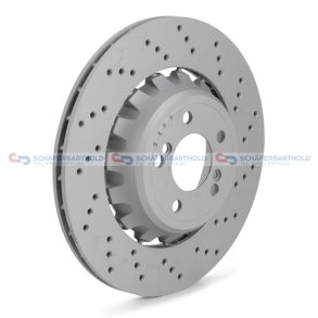 Bremseskive Bagaksel venstre|Ø-370mm ZIMMERMANN