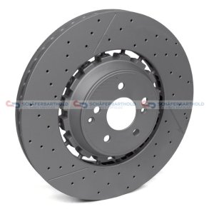 Bremseskive foraksel|Ø-390mm ZIMMERMANN