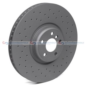 Bremseskive foraksel venstre|Ø-395mm ZIMMERMANN