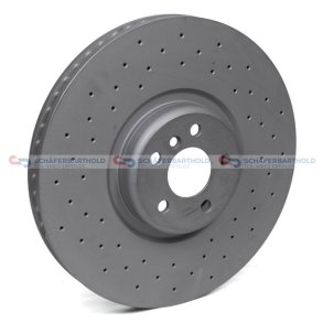 Bremseskive foraksel højre|Ø-395mm ZIMMERMANN