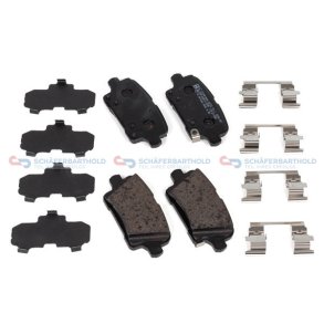 Bremseklodser 17mm|WVA:22953| ZIMMERMANN