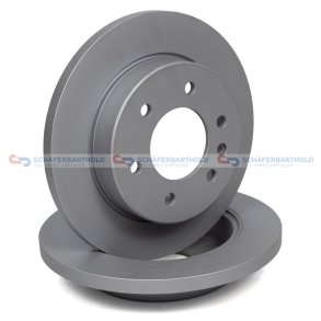 Bremseskive Bagaksel|Ø-298mm ZIMMERMANN