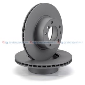 Bremseskive foraksel|Ø-302mm ZIMMERMANN