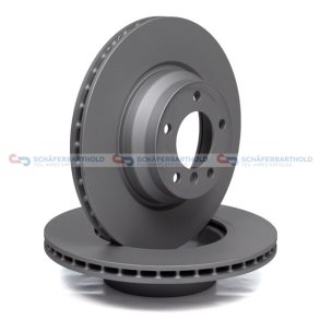 Bremseskive foraksel|Ø-330mm ZIMMERMANN