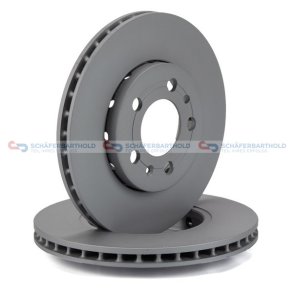 Bremseskive foraksel|Ø-256mm ZIMMERMANN