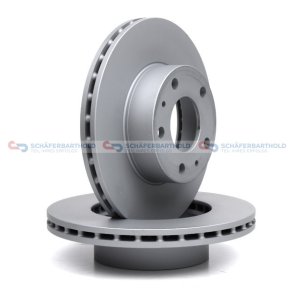 Bremseskive foraksel|Ø-280mm ZIMMERMANN