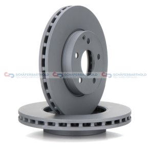 Bremseskive foraksel|Ø-295mm ZIMMERMANN