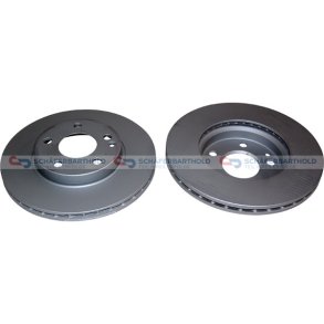 Bremseskive foraksel|Ø-276mm ZIMMERMANN