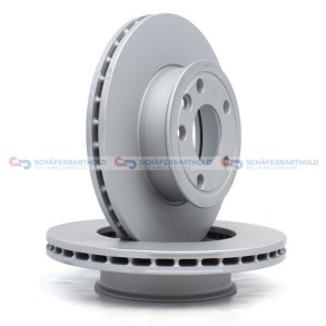 Bremseskive foraksel|Ø-280mm ZIMMERMANN