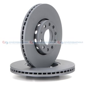 Bremseskive foraksel|Ø-288mm ZIMMERMANN