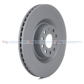 Bremseskive foraksel|Ø-345mm ZIMMERMANN