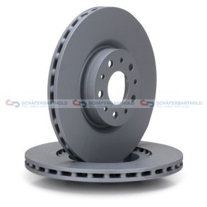 Bremseskive foraksel|Ø-284mm ZIMMERMANN