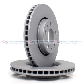 Bremseskive foraksel|Ø-286mm ZIMMERMANN