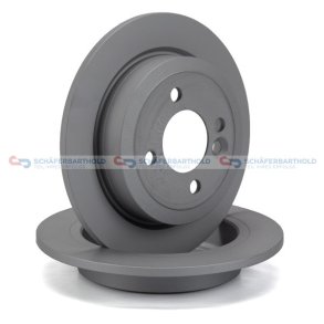 Bremseskive Bagaksel|Ø-259mm ZIMMERMANN