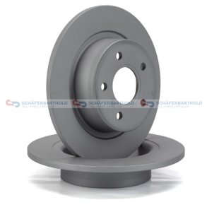 Bremseskive Bagaksel|Ø-278mm ZIMMERMANN