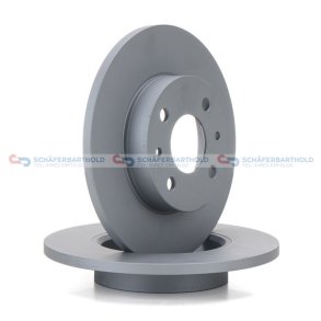 Bremseskive Bagaksel|Ø-240mm ZIMMERMANN