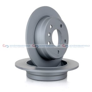 Bremseskive Bagaksel|Ø-258mm ZIMMERMANN