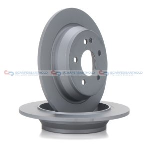 Bremseskive Bagaksel|Ø-296mm ZIMMERMANN