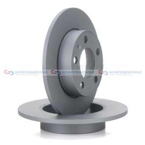 Bremseskive Bagaksel|Ø-230mm ZIMMERMANN