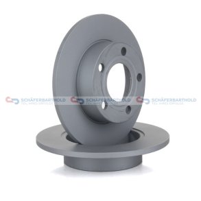 Bremseskive Bagaksel|Ø-245mm ZIMMERMANN