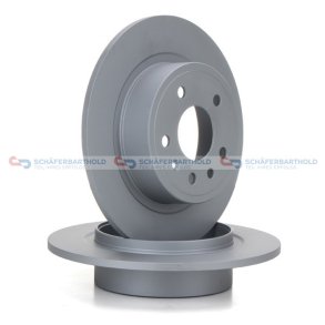 Bremseskive Bagaksel|Ø-286mm ZIMMERMANN