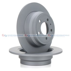 Bremseskive Bagaksel|Ø-295mm ZIMMERMANN
