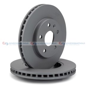 Bremseskive foraksel|Ø-296mm ZIMMERMANN