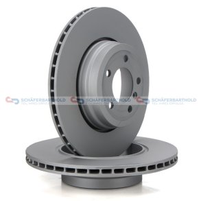 Bremseskive Bagaksel|Ø-345mm ZIMMERMANN