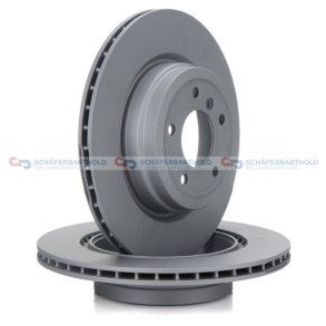 Bremseskive Bagaksel|Ø-336mm ZIMMERMANN