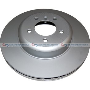 Bremseskive foraksel|Ø-348mm ZIMMERMANN