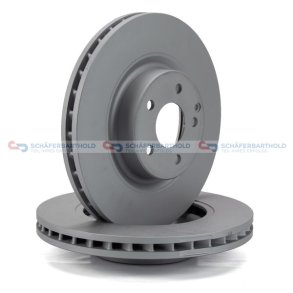 Bremseskive foraksel|Ø-330mm ZIMMERMANN