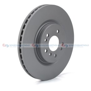 Bremseskive foraksel|Ø-330mm ZIMMERMANN