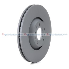 Bremseskive foraksel|Ø-330mm ZIMMERMANN