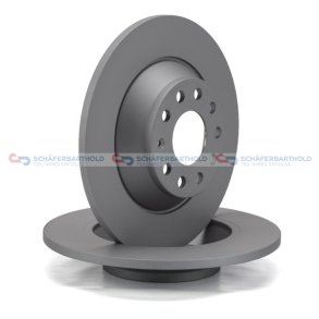 Bremseskive Bagaksel|Ø-302mm ZIMMERMANN