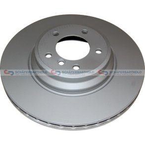 Bremseskive foraksel|Ø-348mm ZIMMERMANN