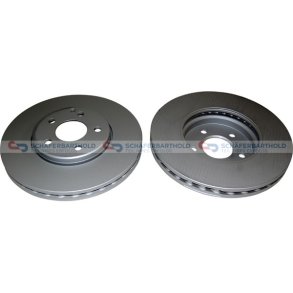 Bremseskive foraksel|Ø-304mm ZIMMERMANN