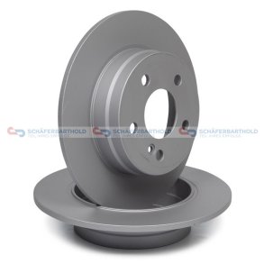 Bremseskive Bagaksel|Ø-278mm ZIMMERMANN