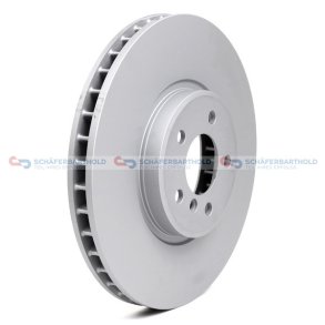 Bremseskive foraksel|Ø-365mm ZIMMERMANN