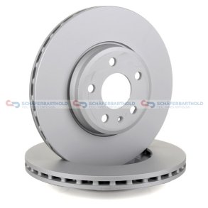Bremseskive foraksel|Ø-314mm ZIMMERMANN