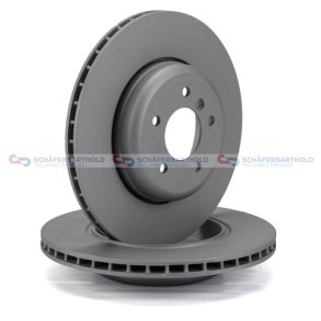 Bremseskive Bagaksel|Ø-345mm ZIMMERMANN