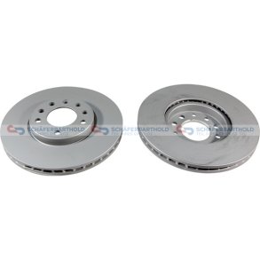 Bremseskive foraksel|Ø-288mm ZIMMERMANN