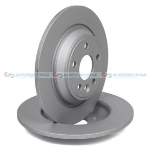 Bremseskive Bagaksel|Ø-302mm ZIMMERMANN