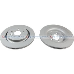 Bremseskive Bagaksel|Ø-302mm ZIMMERMANN