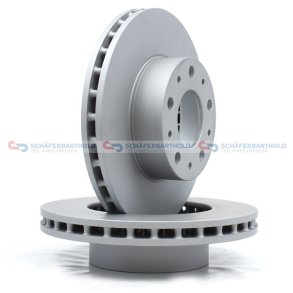 Bremseskive foraksel|Ø-280mm ZIMMERMANN