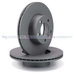 Bremseskive foraksel|Ø-312mm ZIMMERMANN