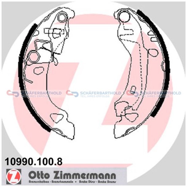 Bremsebakkest32mm| ZIMMERMANN